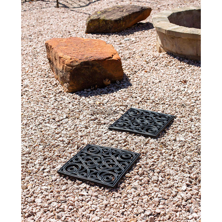 BirdRock Home Decorative Garden Rubber Stepping Stones Tile & Reviews